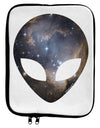 Extraterrestrial Face - Space #1 9 x 11.5 Tablet Sleeve by TooLoud-TooLoud-White-Black-Davson Sales