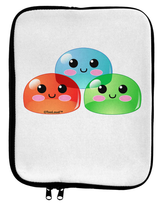 Cute RPG Slime - Trio 9 x 11.5 Tablet Sleeve by TooLoud-TooLoud-White-Black-Davson Sales