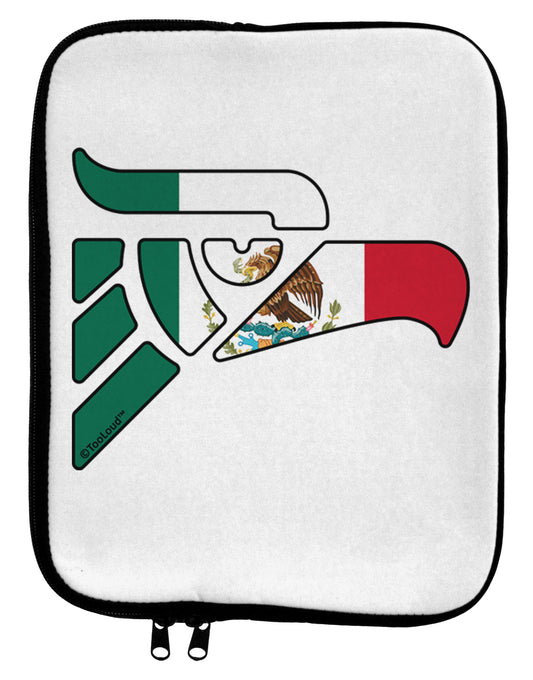 Hecho en Mexico Eagle Symbol - Mexican Flag 9 x 11.5 Tablet Sleeve by TooLoud-TooLoud-White-Black-Davson Sales