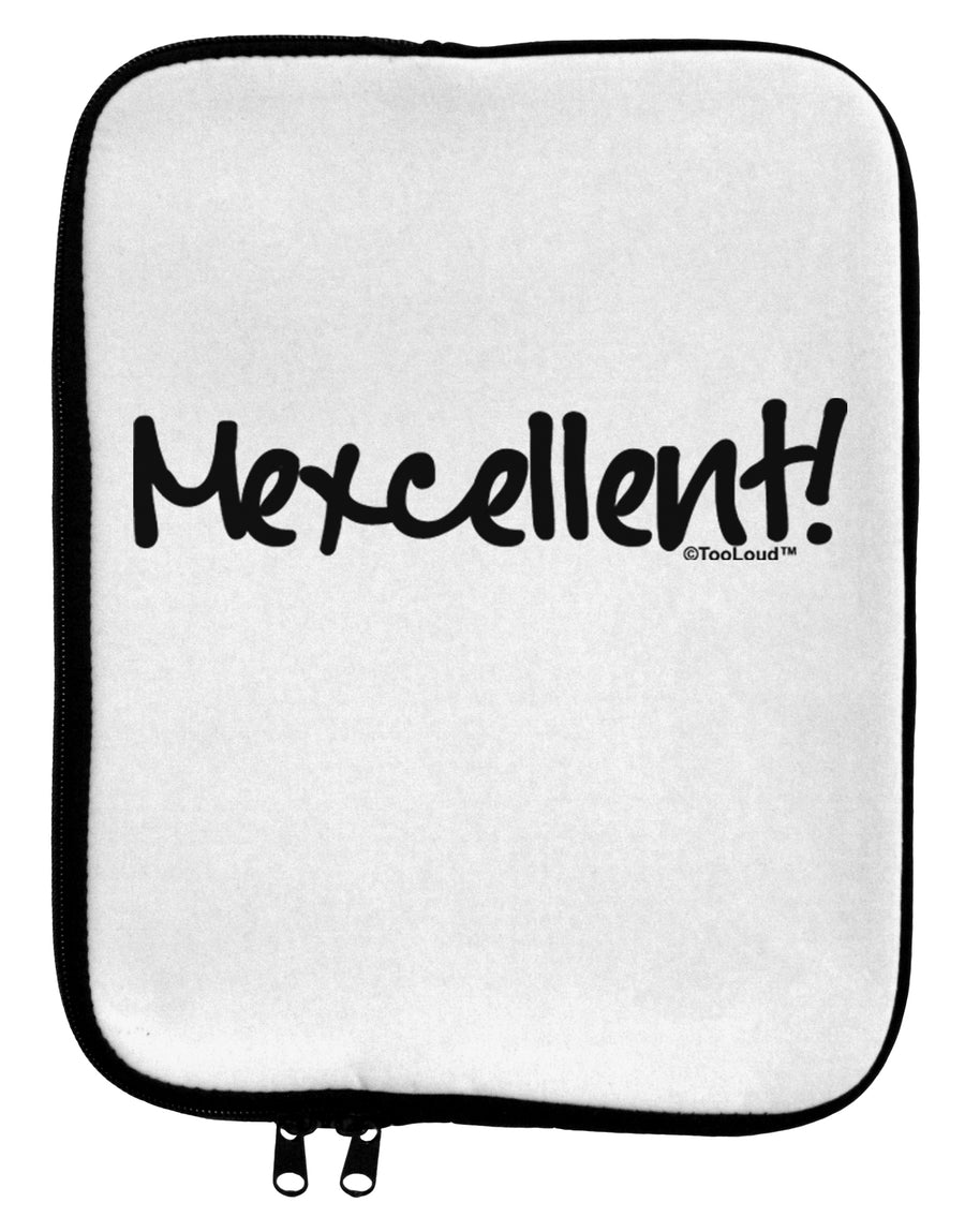 Mexcellent - Cinco De Mayo 9 x 11.5 Tablet Sleeve by TooLoud-TooLoud-White-Black-Davson Sales