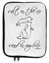 Salt in the Air Sand in My Hair - Mermaid 9 x 11.5 Tablet Sleeve by TooLoud-TooLoud-White-Black-Davson Sales