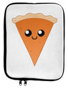 Cute Pie Slice - Thanksgiving 9 x 11.5 Tablet Sleeve-TooLoud-White-Black-Davson Sales