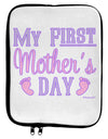 My First Mother's Day - Baby Feet - Pink 9 x 11.5 Tablet Sleeve by TooLoud-TooLoud-White-Black-Davson Sales