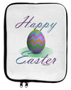 One Happy Easter Egg 9 x 11.5 Tablet Sleeve-TooLoud-White-Black-Davson Sales