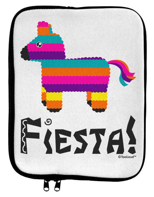 Colorful Pinata Design - Fiesta 9 x 11.5 Tablet Sleeve by TooLoud-TooLoud-White-Black-Davson Sales