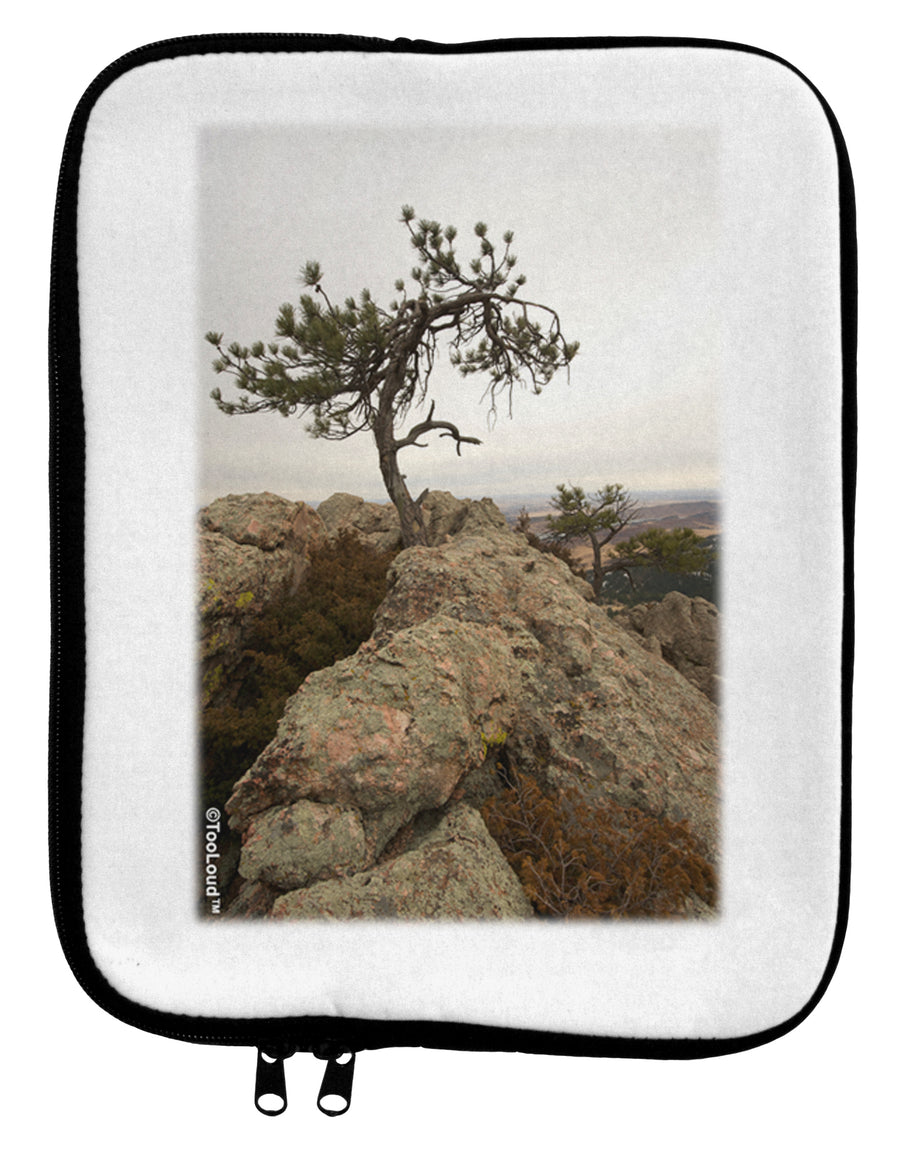 Stone Tree Colorado 9 x 11.5 Tablet Sleeve by TooLoud-TooLoud-White-Black-Davson Sales