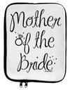 Mother of the Bride - Diamond 9 x 11.5 Tablet Sleeve by TooLoud-TooLoud-White-Black-Davson Sales