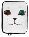Adorable Space Cat 9 x 11.5 Tablet Sleeve by TooLoud-TooLoud-White-Black-Davson Sales
