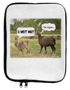 Angry Standing Llamas 9 x 11.5 Tablet Sleeve by TooLoud-TooLoud-White-Black-Davson Sales