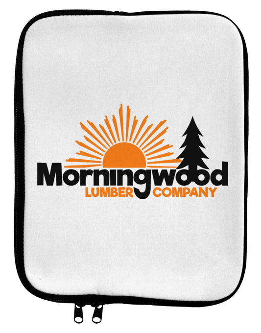 Morningwood Company Funny 9 x 11.5 Tablet Sleeve by TooLoud-TooLoud-White-Black-Davson Sales