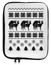 Humping Gay Reindeer 9 x 11.5 Tablet Sleeve-TooLoud-White-Black-Davson Sales