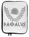 Labyrinth - Daedalus - Greek Mythology 9 x 11.5 Tablet Sleeve by TooLoud-TooLoud-White-Black-Davson Sales