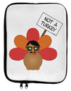 Thanksgiving Turkey in Disguise 9 x 11.5 Tablet Sleeve by TooLoud-TooLoud-White-Black-Davson Sales