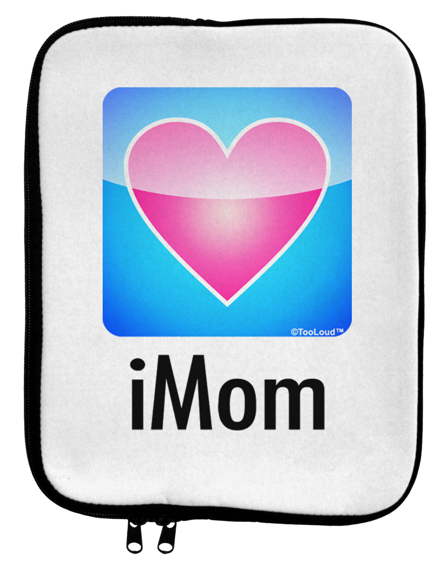 iMom - Mothers Day 9 x 11.5 Tablet Sleeve by TooLoud-TooLoud-White-Black-Davson Sales