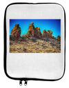 Crags in Colorado 9 x 11.5 Tablet Sleeve by TooLoud-TooLoud-White-Black-Davson Sales