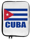 Cuba Flag Cuban Pride 9 x 11.5 Tablet Sleeve by TooLoud-TooLoud-White-Black-Davson Sales