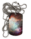 Space All Over Adult Dog Tag Chain Necklace by TooLoud-Dog Tag Necklace-TooLoud-White-Davson Sales