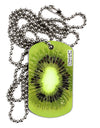 Kiwi Fruit Adult Dog Tag Chain Necklace by TooLoud-Dog Tag Necklace-TooLoud-1 Piece-Davson Sales