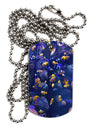 Underwater Ocean View Clownfish Adult Dog Tag Chain Necklace-Dog Tag Necklace-TooLoud-White-Davson Sales