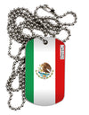 Mexico Flag AOP Adult Dog Tag Chain Necklace-Dog Tag Necklace-TooLoud-1 Piece-Davson Sales