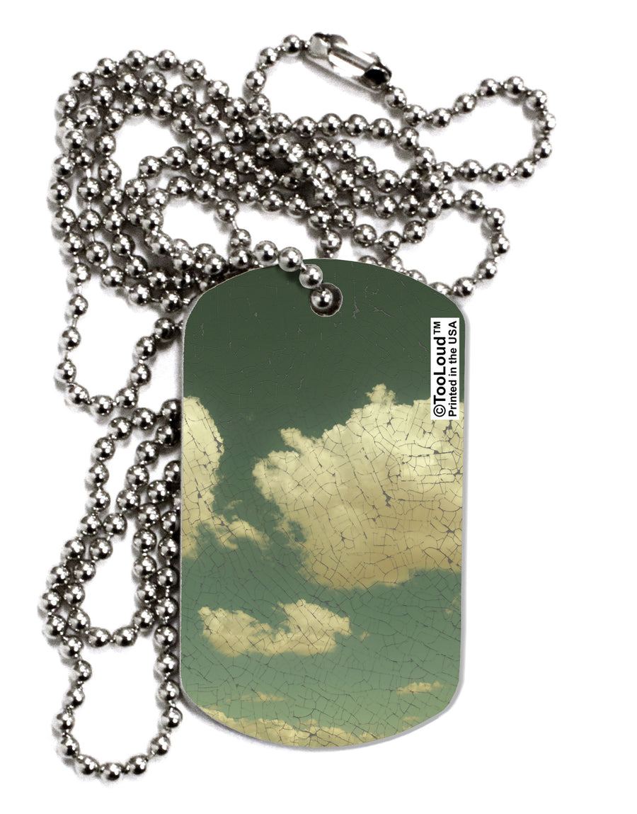 The Sky is Falling Adult Dog Tag Chain Necklace-Dog Tag Necklace-TooLoud-White-Davson Sales