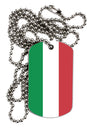 Italian Flag All Over Adult Dog Tag Chain Necklace by TooLoud-TooLoud-White-Davson Sales