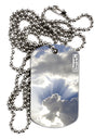 Blue Sky Silver Linings Adult Dog Tag Chain Necklace-Dog Tag Necklace-TooLoud-White-Davson Sales