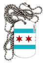 Chicago Flag AOP Adult Dog Tag Chain Necklace-Dog Tag Necklace-TooLoud-12 Pieces-Davson Sales