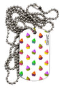 Real Cupcakes AOP Adult Dog Tag Chain Necklace-Dog Tag Necklace-TooLoud-1 Piece-Davson Sales