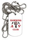 Hawkins AV Club Adult Dog Tag Chain Necklace by TooLoud-Dog Tag Necklace-TooLoud-1 Piece-Davson Sales