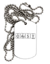 Classy - Periodic table of Elements Adult Dog Tag Chain Necklace by TooLoud-TooLoud-White-Davson Sales