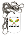 Stop Staring At My Maracas Adult Dog Tag Chain Necklace-Dog Tag Necklace-TooLoud-1 Piece-Davson Sales