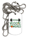 TooLoud Veggie Powered Adult Dog Tag Chain Necklace-Dog Tag Necklace-TooLoud-1 Piece-Davson Sales