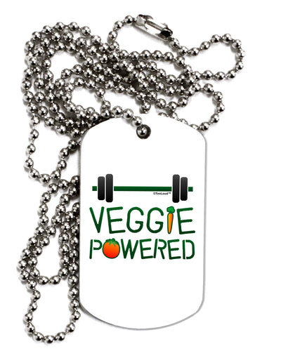 TooLoud Veggie Powered Adult Dog Tag Chain Necklace-Dog Tag Necklace-TooLoud-1 Piece-Davson Sales