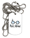 Pott Head Magic Glasses Adult Dog Tag Chain Necklace
