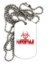 Hardstyle Biohazard Adult Dog Tag Chain Necklace-Dog Tag Necklace-TooLoud-1 Piece-Davson Sales