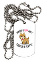 Rescue A Puppy Adult Dog Tag Chain Necklace-Dog Tag Necklace-TooLoud-1 Piece-Davson Sales