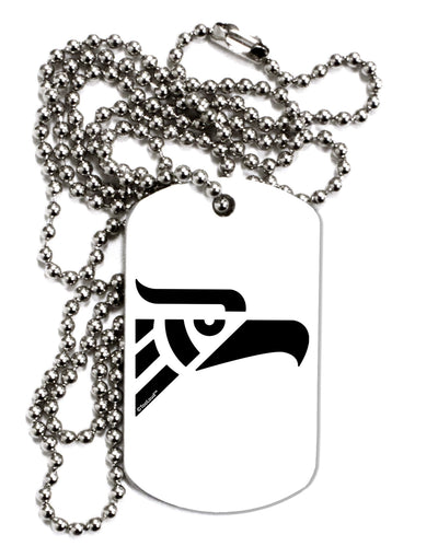 Hecho en Mexico Eagle Symbol Adult Dog Tag Chain Necklace by TooLoud-Dog Tag Necklace-TooLoud-White-Davson Sales