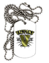 Victory V Adult Dog Tag Chain Necklace-Dog Tag Necklace-TooLoud-1 Piece-Davson Sales