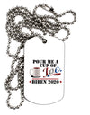 TooLoud Cup of Joe -Biden Adult Dog Tag Chain Necklace-Dog Tag Necklace-TooLoud-1 Piece-Davson Sales