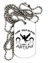 Camp Half Blood Cabin 8 Artemis Adult Dog Tag Chain Necklace by TooLoud-Dog Tag Necklace-TooLoud-1 Piece-Davson Sales