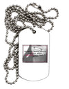 Where Smiles Mark Twain Adult Dog Tag Chain Necklace-Dog Tag Necklace-TooLoud-1 Piece-Davson Sales