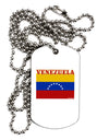 Venezuela Flag Adult Dog Tag Chain Necklace-Dog Tag Necklace-TooLoud-1 Piece-Davson Sales