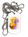 I Heart My Rooster Adult Dog Tag Chain Necklace-Dog Tag Necklace-TooLoud-1 Piece-Davson Sales