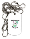 Happy Easter Every Bunny Adult Dog Tag Chain Necklace by TooLoud-TooLoud-1 Piece-Davson Sales