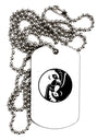 TooLoud Yin Yang Chicken Adult Dog Tag Chain Necklace-Dog Tag Necklace-TooLoud-1 Piece-Davson Sales