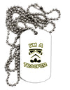 I'm A Trooper Adult Dog Tag Chain Necklace-Dog Tag Necklace-TooLoud-1 Piece-Davson Sales