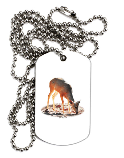 Little Buck Cutout Adult Dog Tag Chain Necklace-Dog Tag Necklace-TooLoud-1 Piece-Davson Sales