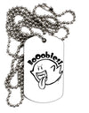 Booobies Adult Dog Tag Chain Necklace - 1 Piece Tooloud