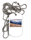 Pikes Peak CO Mountains Adult Dog Tag Chain Necklace by TooLoud-Dog Tag Necklace-TooLoud-1 Piece-Davson Sales